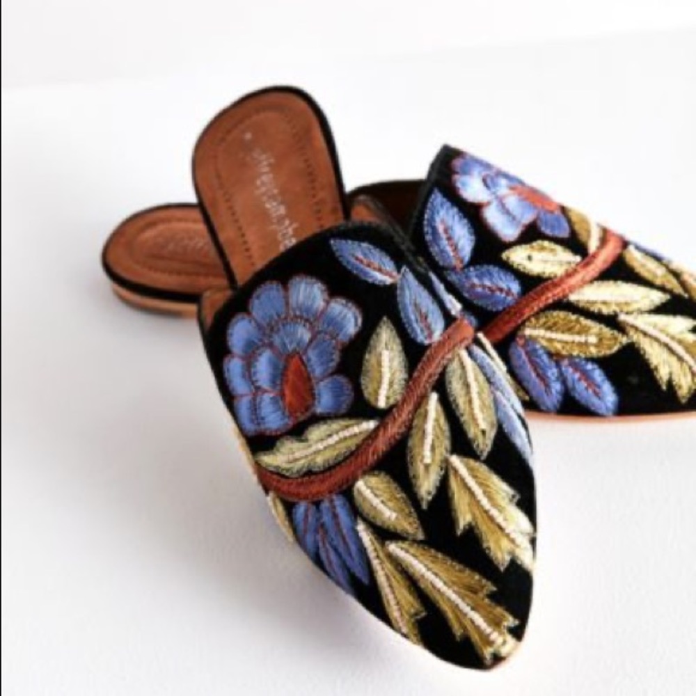 Jeffrey Campbell Varada Embroidered Mule